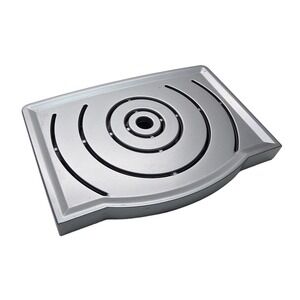 Mr. Coffee ECM160 Espresso Machine Replacement Drip Tray and Grate Silver Black